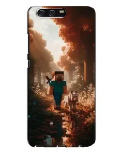 Чохол для Huawei P10 Plus (VKY) з картинкою «Стів у лісі»