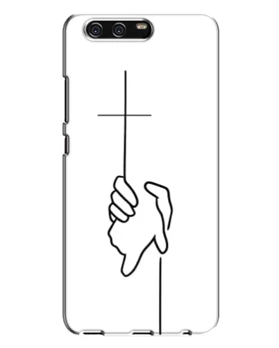 Чехол для Huawei P10 Plus (VKY) с картинкой «Рука держит»