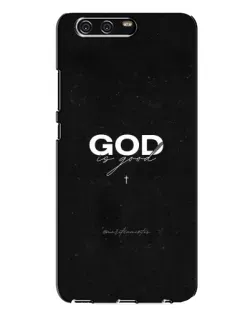 Чехол для Huawei P10 Plus (VKY) с картинкой «GOD — Бог над всем»