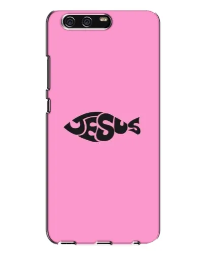 Чехол для Huawei P10 Plus (VKY) с картинкой «Розовый символ  Jesus»