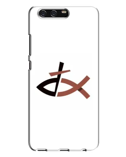 Чехол для Huawei P10 Plus (VKY) с картинкой «Рыба и крест»