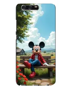 Чохол для Huawei P10 Plus (VKY) з картинкою «Міккі на лавці»