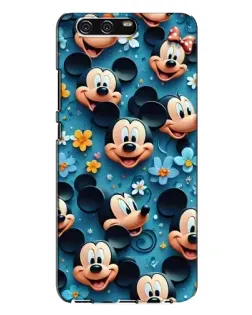 Чохол для Huawei P10 Plus (VKY) з картинкою «Паттерн Міккі та Мінні»