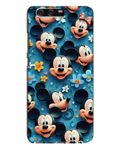 Чохол для Huawei P10 Plus (VKY) з картинкою «Паттерн Міккі та Мінні»