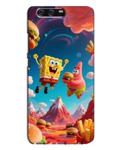 Чохол для Huawei P10 Plus (VKY) з картинкою «Космічний фастфуд»