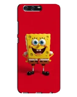 Чохол для Huawei P10 Plus (VKY) з картинкою «Спанч Боб на червоному»