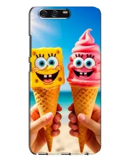 Чохол для Huawei P10 Plus (VKY) з картинкою «Спанч Боб морозиво»