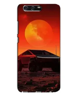 Чохол для Huawei P10 Plus (VKY) з картинкою «Cybertruck на Марсі»