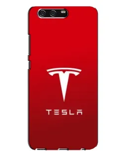Чохол для Huawei P10 Plus (VKY) з картинкою «Tesla Red Classic»