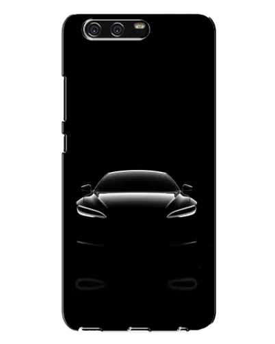 Чохол для Huawei P10 Plus (VKY) з картинкою «Силует Tesla Night»