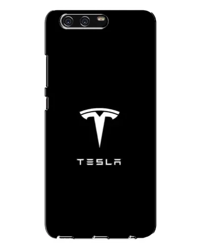 Чохол для Huawei P10 Plus (VKY) з картинкою «Tesla White Logo»