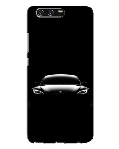 Чохол для Huawei P10 Plus (VKY) з картинкою «Фари Tesla Night»