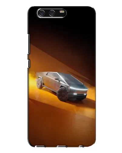 Чохол для Huawei P10 Plus (VKY) з картинкою «Cybertruck у пустелі»