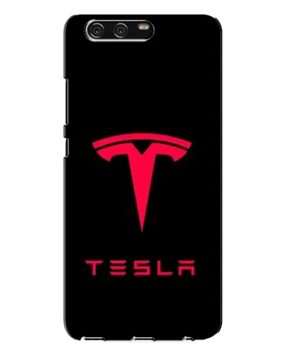 Чохол для Huawei P10 Plus (VKY) з картинкою «Tesla Red Logo»