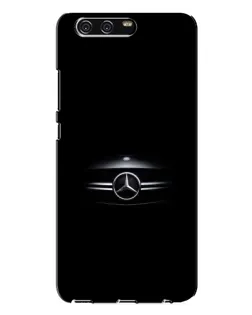 Чехол для Huawei P10 Plus (VKY) с картинкой «Mercedes — абстрактные линии»