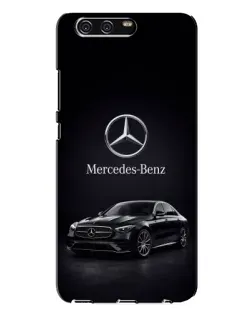 Чехол для Huawei P10 Plus (VKY) с картинкой «Mercedes — решетка радиатора»