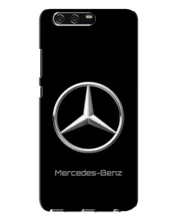 Чехол для Huawei P10 Plus (VKY) с картинкой «Mercedes Silver Logo»