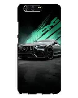 Чехол для Huawei P10 Plus (VKY) с картинкой «Темный Mercedes AMG»