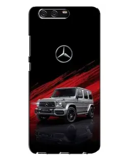 Чехол для Huawei P10 Plus (VKY) с картинкой «Mercedes G-Class красный»