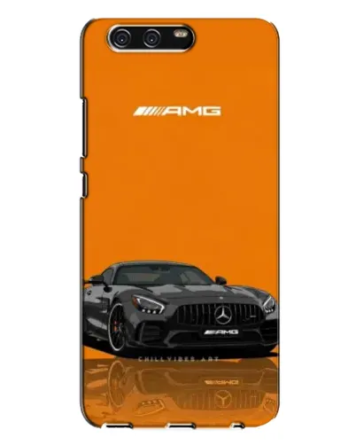 Чехол для Huawei P10 Plus (VKY) с картинкой «Оранжевый Mercedes AMG» Чехол для Huawei P10 Plus (VKY) с картинкой «Оранжевый Mercedes AMG»