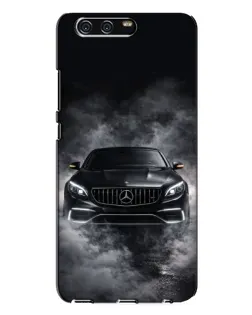Чехол для Huawei P10 Plus (VKY) с картинкой «Mercedes в дыму»