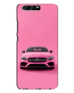 Чохол для Huawei P10 Plus (VKY) з картинкою «Рожевий Mercedes AMG»