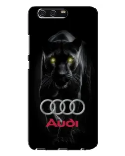 Чохол для Huawei P10 Plus (VKY) з картинкою «Пантера та Audi»