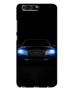 Чохол для Huawei P10 Plus (VKY) з картинкою «Audi в неоні»