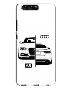 Чохол для Huawei P10 Plus (VKY) з картинкою «Audi — контрастний дизайн»