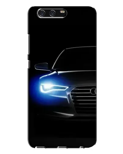 Чохол для Huawei P10 Plus (VKY) з картинкою «Неоновий погляд Audi»