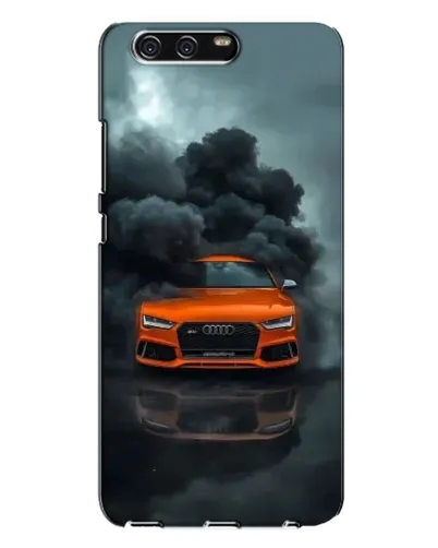Чохол для Huawei P10 Plus (VKY) з картинкою «Audi у хмарах диму»