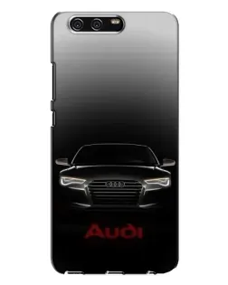 Чохол для Huawei P10 Plus (VKY) з картинкою «Audi — градієнтний контур»