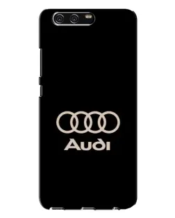 Чохол для Huawei P10 Plus (VKY) з картинкою «Audi — золотий логотип»