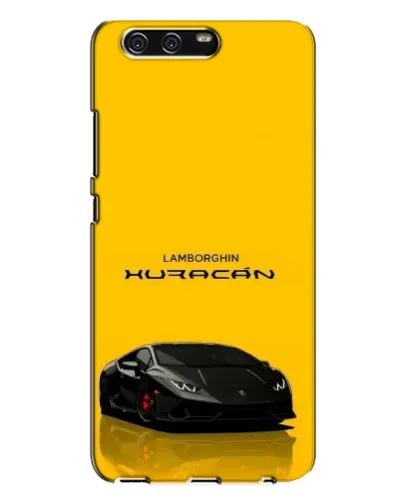 Чехол для Huawei P10 Plus (VKY) с картинкой «Lamborghini Huracan черный»