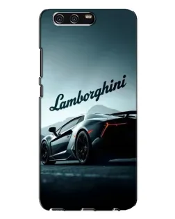 Чехол для Huawei P10 Plus (VKY) с картинкой «Классическая надпись Lamborghini»