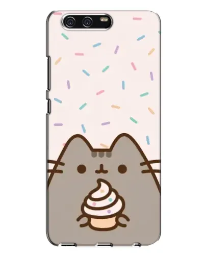 Чохол для Huawei P10 Plus (VKY) з картинкою «Пушин з кексом»