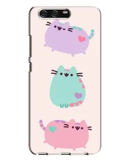 Чохол для Huawei P10 Plus (VKY) з картинкою «Pusheen тріо» Чохол для Huawei P10 Plus (VKY) з картинкою «Pusheen тріо»