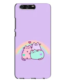 Чохол для Huawei P10 Plus (VKY) з картинкою «Веселкові Пушини»