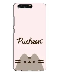 Чохол для Huawei P10 Plus (VKY) з картинкою «Pusheen логотип»
