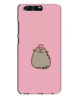 Чохол для Huawei P10 Plus (VKY) з картинкою «Pusheen серце»