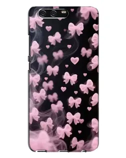 Чехол для Huawei P10 Plus (VKY) с картинкой «Неоновое кружево»