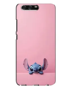 Чехол для Huawei P10 Plus (VKY) с картинкой «Stitch выглядывает»