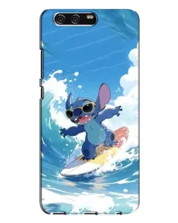 Чехол для Huawei P10 Plus (VKY) с картинкой «Стич на волне»