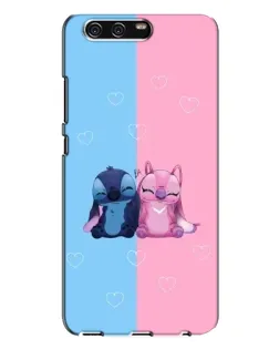 Чехол для Huawei P10 Plus (VKY) с картинкой «Stitch и Angel Love»