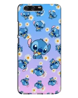Чехол для Huawei P10 Plus (VKY) с картинкой «Паттерн со Стичем»