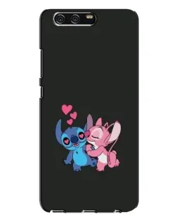 Чехол для Huawei P10 Plus (VKY) с картинкой «Анжел целует Стича»