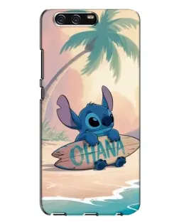 Чехол для Huawei P10 Plus (VKY) с картинкой «Стич на серфе»