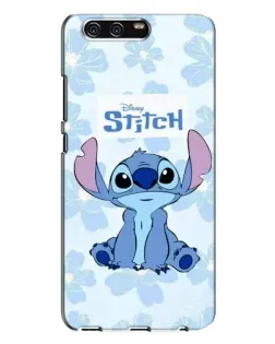 Чехол для Huawei P10 Plus (VKY) с картинкой «Stitch среди цветов»