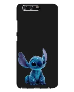 Чехол для Huawei P10 Plus (VKY) с картинкой «Стич на черном»