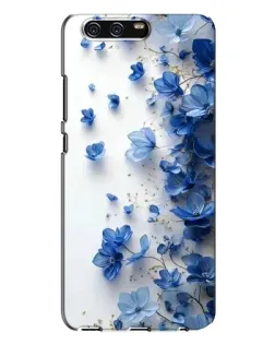 Чохол для Huawei P10 Plus (VKY) з картинкою «Блакитний квітковий каскад»
